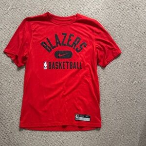 Nike Men’s Red Blazers Basketball Tee